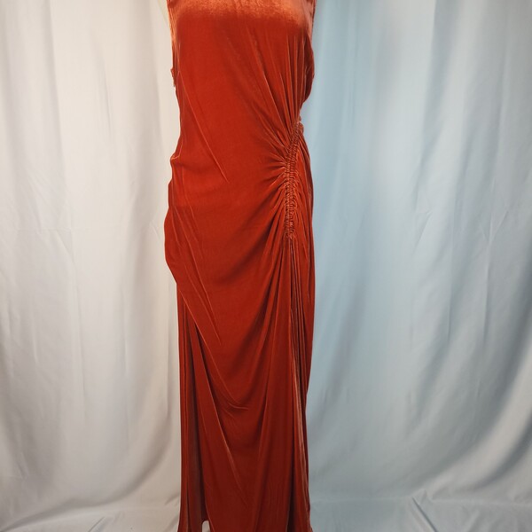 Jurk Velvet terra Ulla Johnson
