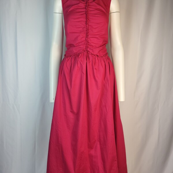 Jurk kersenrood Ulla Johnson