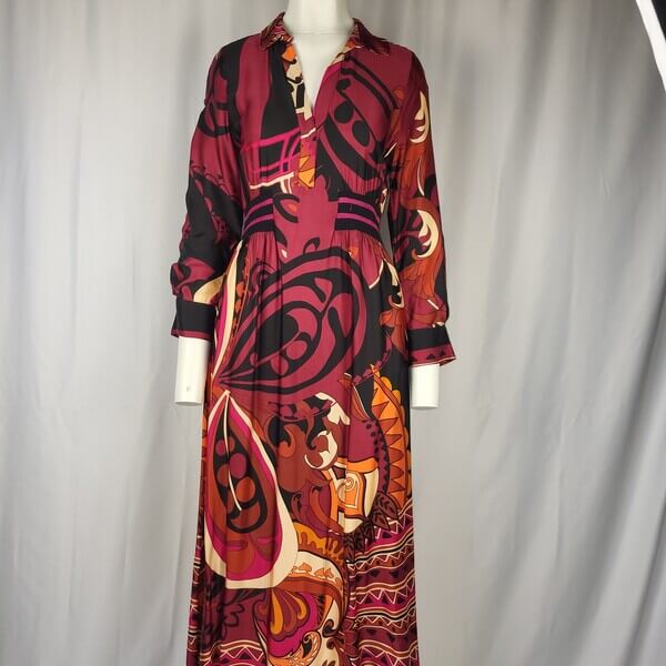 Jurk VIVRE21 bordeaux