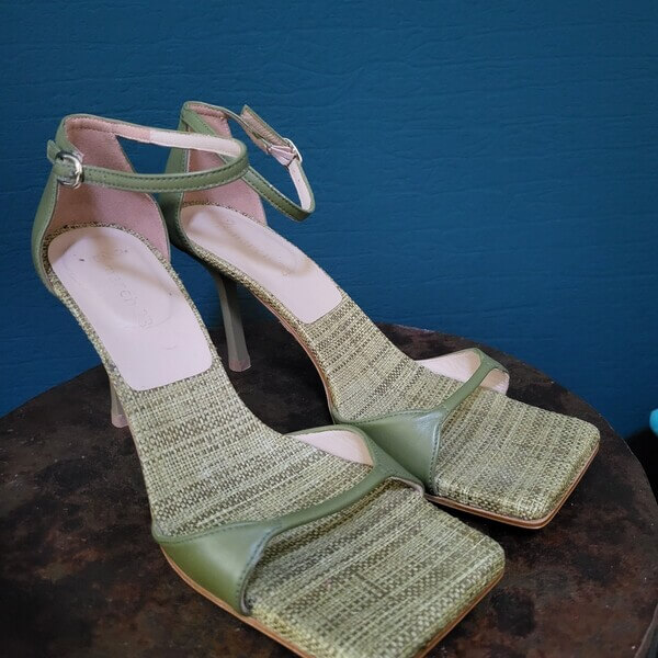 Slingback groen MARCH23