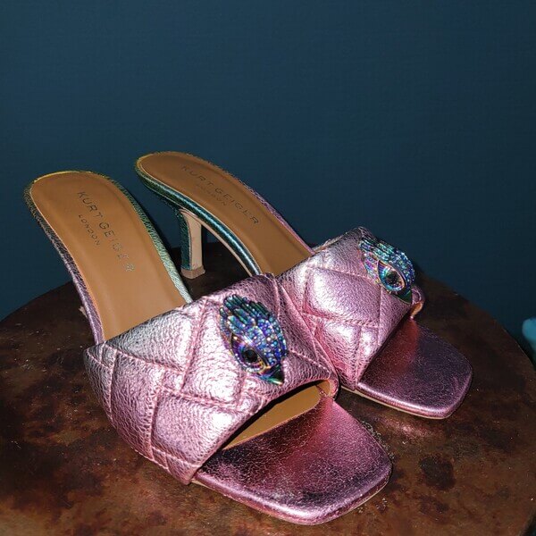 Roze muiltje KURT GEIGER